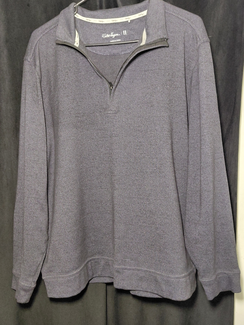 Walter Hagen Men's Half-Zip Pullover Sweater - Gray